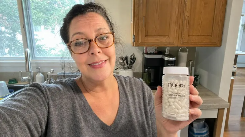 Amanda sharing her Nuora routine